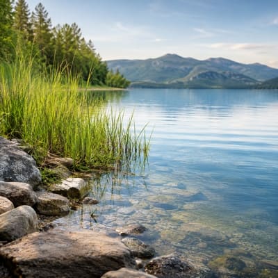 Открытый водоём как источник воды для очистки